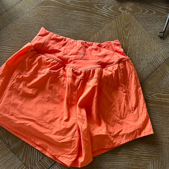 HALARA Vibrant Orange Athletic Shorts - Picture 3 of 3